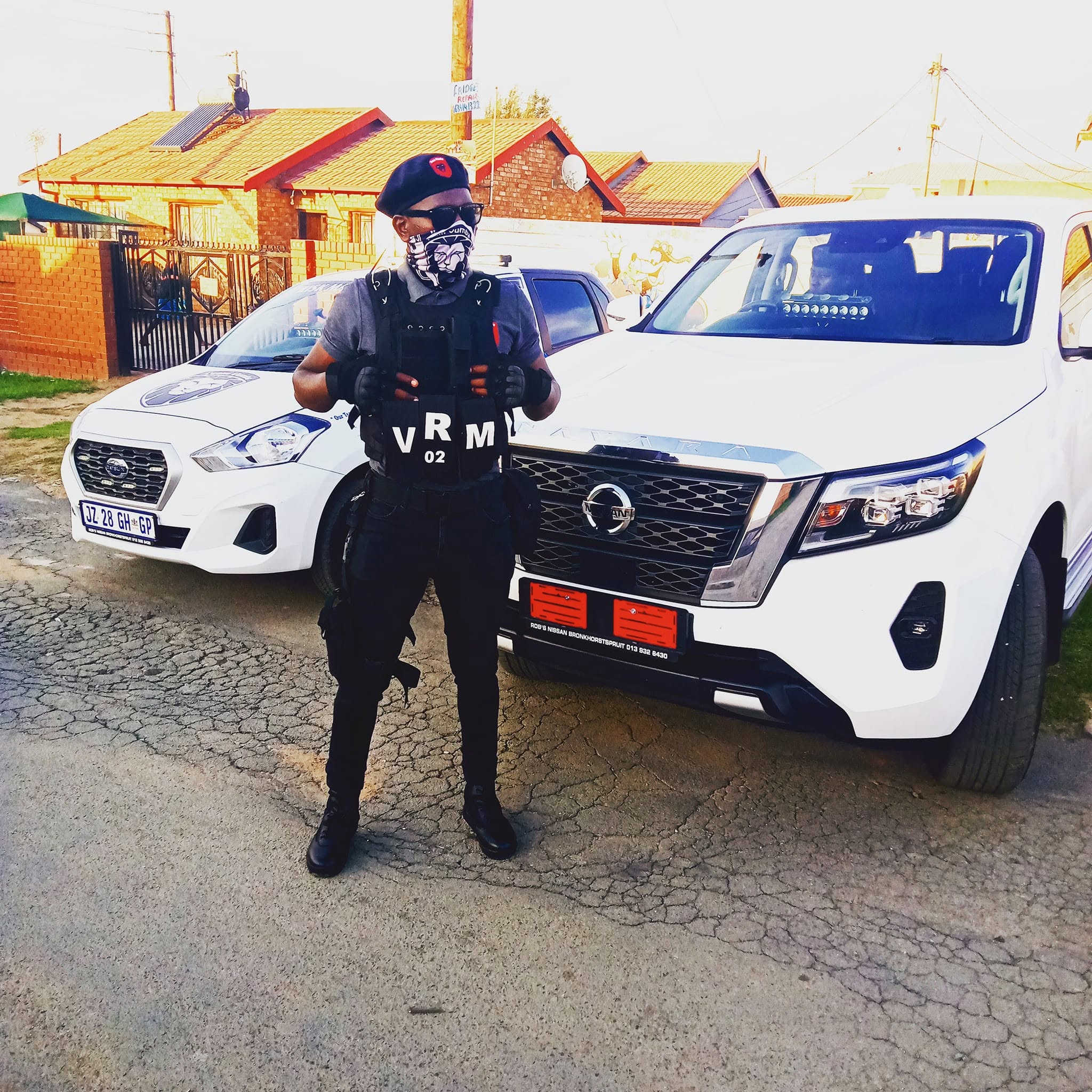 Tactical Response vehicle on night patrol